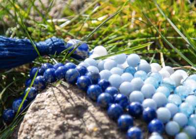 Personligt designet mala meditationskæde